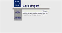 Desktop Screenshot of healthinsights.org
